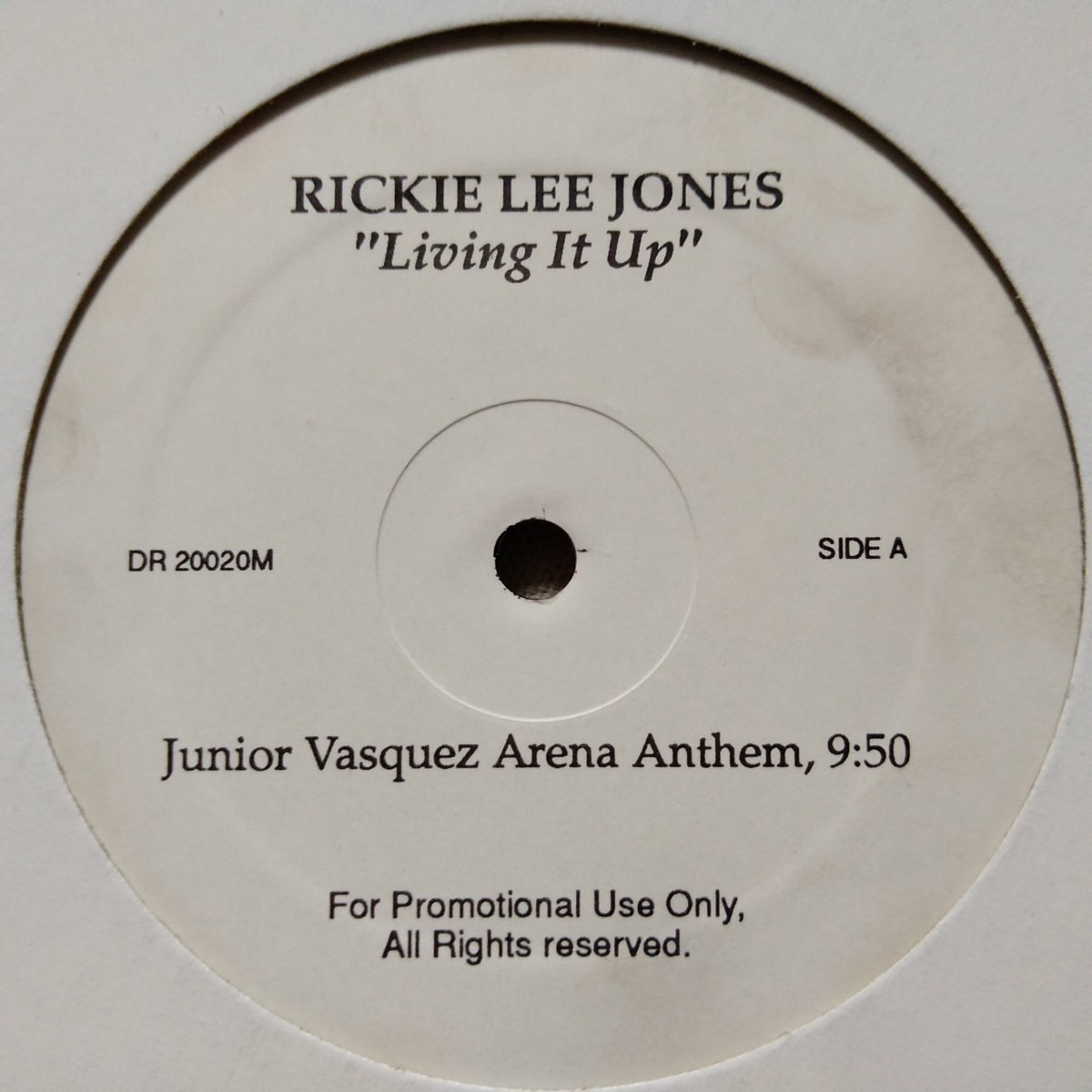 ROCKIE LEE JONES LIVING IT UP★ Junior Vasquez / Jerome Farleyリミックス★12インチ ★ アナログ盤 [7627RP_画像2