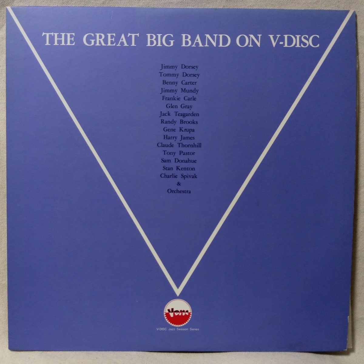 THE GREAT BIG BAND ON V-DISC★トミードーシー / ベニーカーター / ハリージェイムス / スタンケントン etc★非売品★アナログ盤 [9316RP_画像1