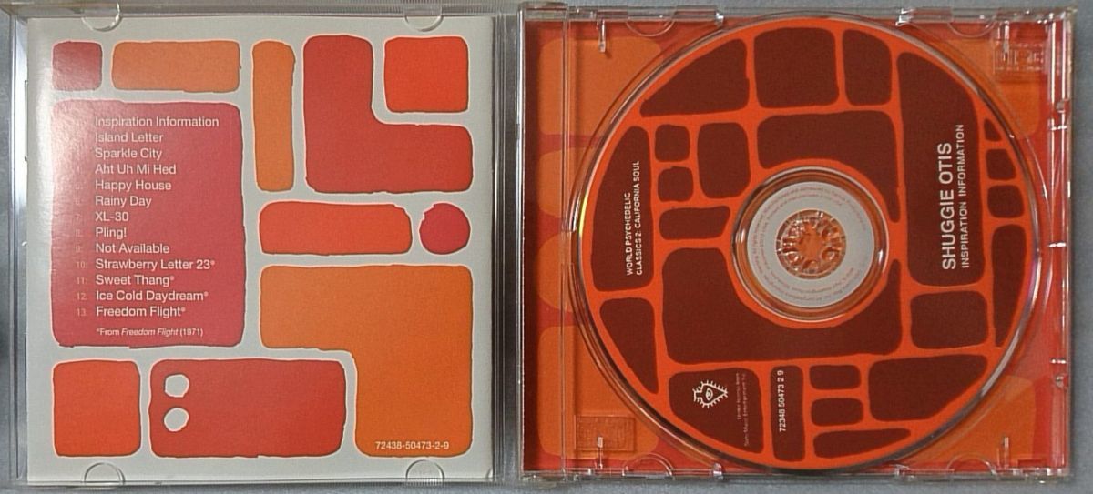 SHUGGIE OTIS INSPIRATION INFORMATION★1stアルバム★2001年リリース US盤CD [2346CDN_画像4