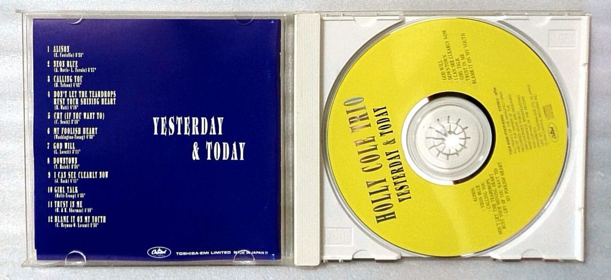 HOLLY COLE TRIO YESTERDAY & TODAY ★ 国内盤 ジャズ / CD [3140CDN_画像5