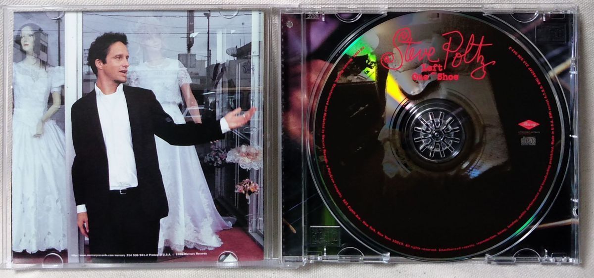 STEVE POLTZ LEFT ONE SHOES★1998年リリース★ CD [6398CDN_画像4