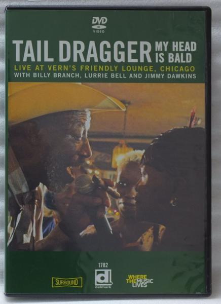 DVD TAIL DRAGGER MY HEAD IS BALD★DELMARK BLUES[4153CDN_画像1