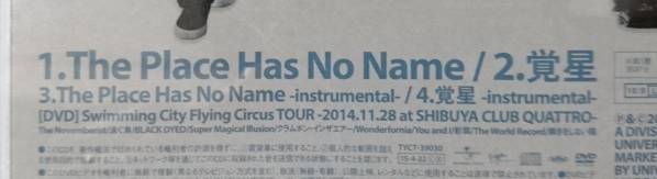 STRAGHTENER PLACE HAS NO NAME★初回盤 CD+DVD[523W★_画像3