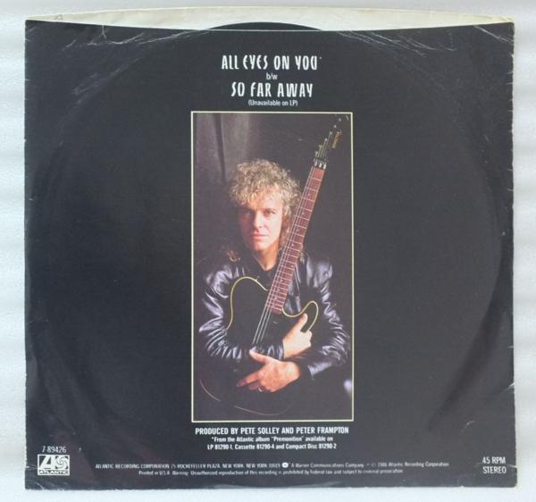 PETER FRAMPTON ALL EYES ON YOU★1986 US盤7インチ[2352EP_画像2