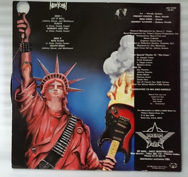 ★★NEW YORK CARRY THE TORCH★ フランス盤[221JP_画像2