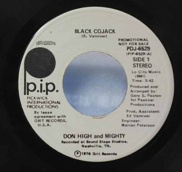 DON HIGH & MIGHTY BLACK COJACK ★DISCO PROMO 7’[1531EP***_画像2