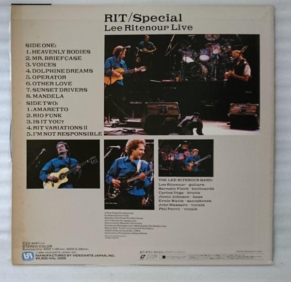 LD LEE RITENOUR LIVE RIT SPECIAL*1984 [97JP