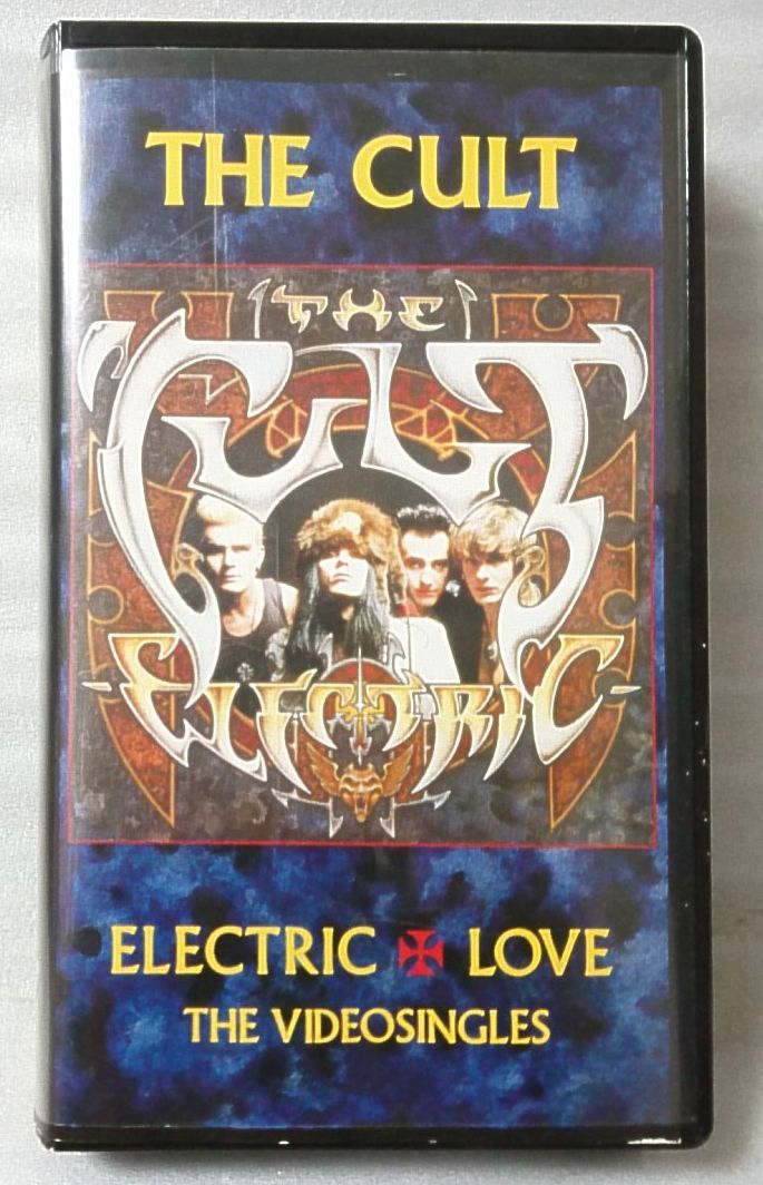 VHS THE CULT ELECTRIC LOVE THE VIDEO SINGLES★国内版ビデオ[337CDN-B00008FGF1_画像1