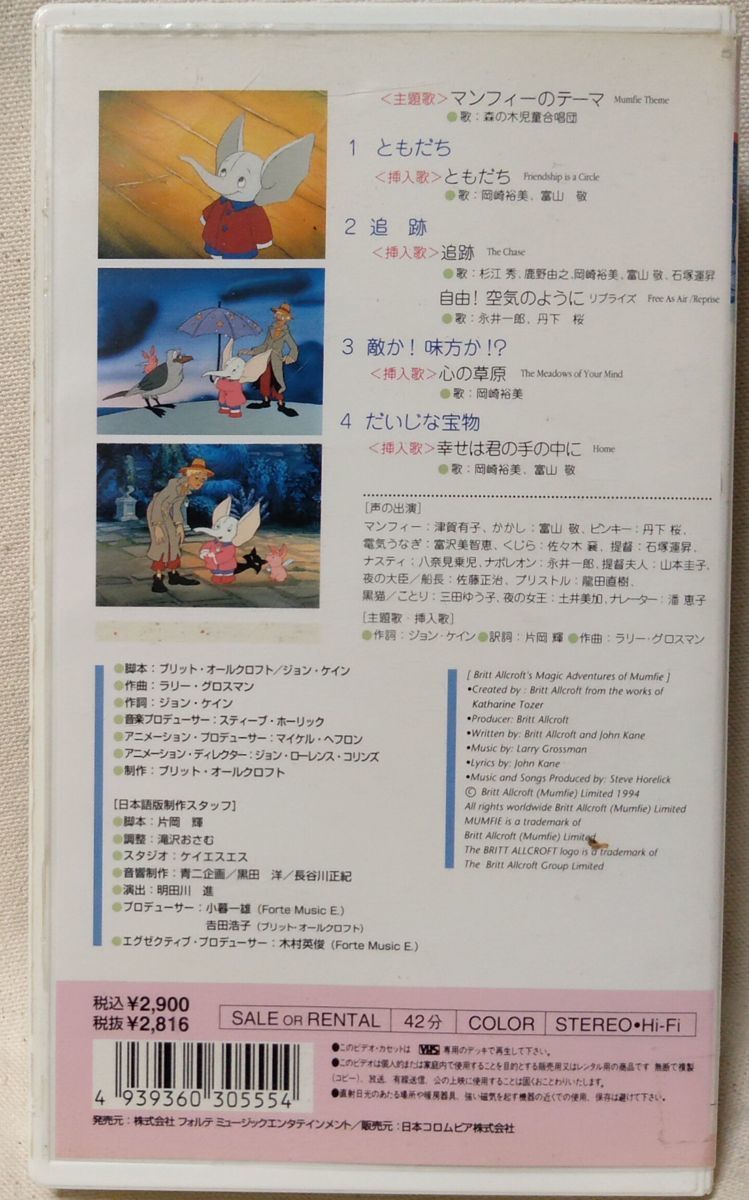 VHS аниме man fi-. ........* Blit все k loft японский язык дубликат Цу . иметь ./ Toyama ./. внизу Sakura etc * стандартный версия видео [7904CDN
