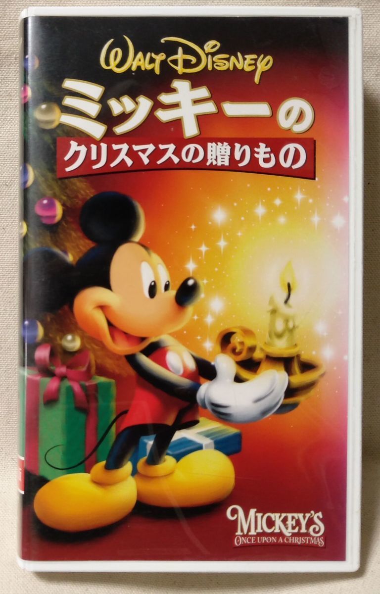 VHS ミッキーのクリスマスの贈りもの ★ 日本語吹き替え版 ★ ディズニー ★ ビデオ [7384CDN_画像1