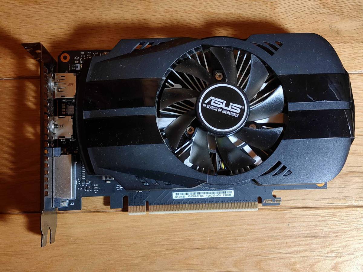 動作確認品】ASUS GTX1650 PH-GTX1650-04G グラフィックボード PCI