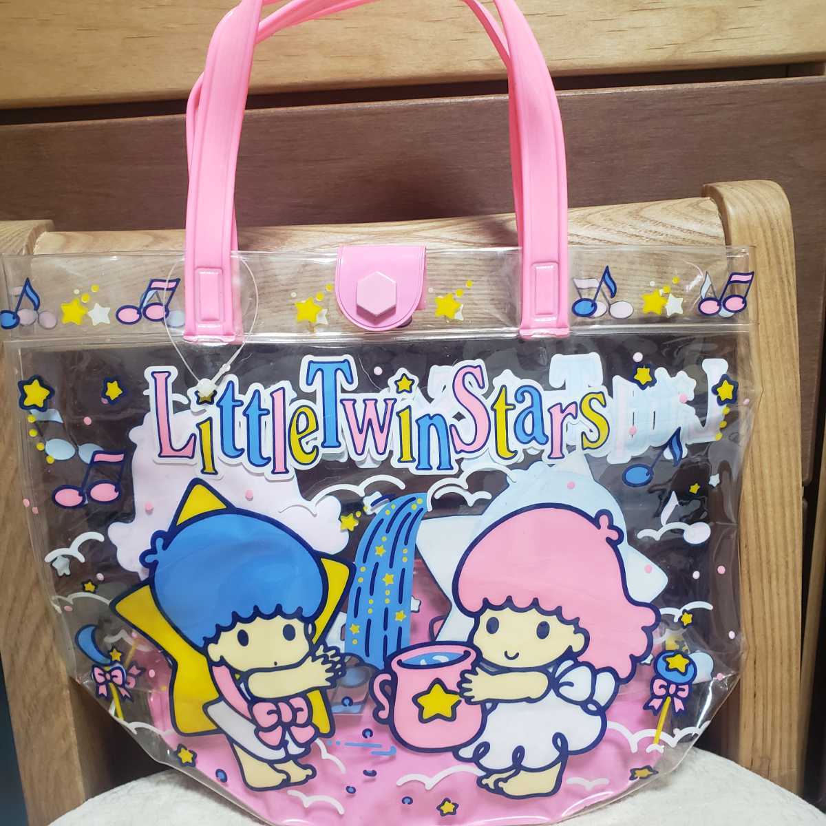 即決! キキララ ビニール バッグ レトロ小物入れ arboricorde.fr
