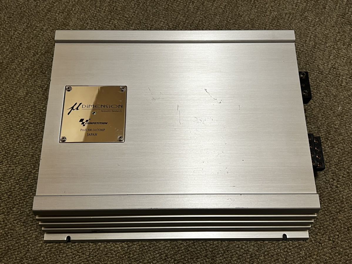 μ-dimension prox500 24comp 4ch パワーアンプ アコースティック μ-dimension prox500 24comp 4ch パワーアンプ アコースティック