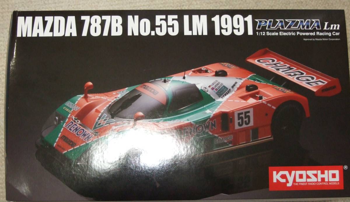 希少 KYOSHO 京商 1/12 MAZDA マツダ 787B No. 55 LM 1991 希少 KYOSHO 京商 1/12 MAZDA マツダ 787B No. 55 LM 1991