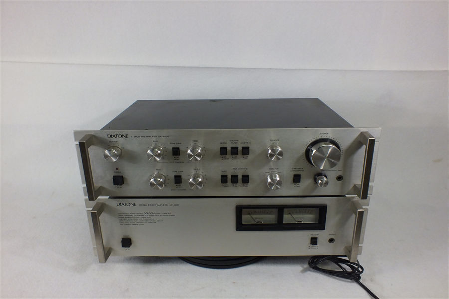 ◇DIATONE ダイヤトーン DA-A600 DA-P600 アンプ 現状品 220108P4386