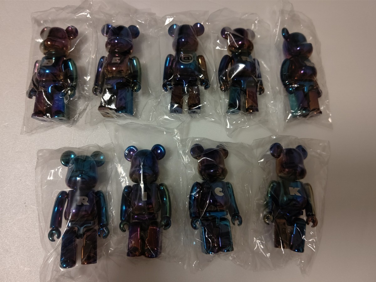 9体コンプリート】MEDICOM TOY BE@RBRICK series 43 BASIC メディコム