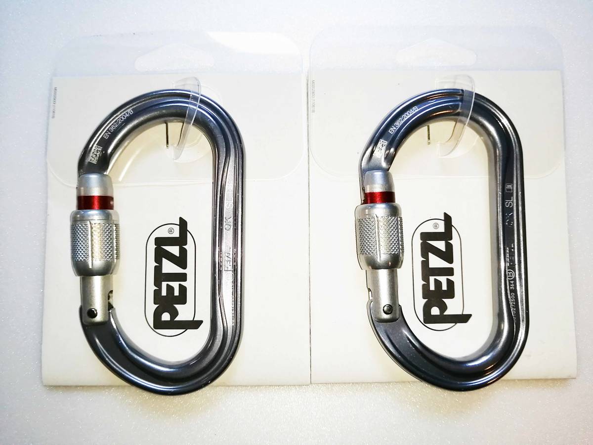 PETZL ペツル M33A オーケースクリューロック3個 SL