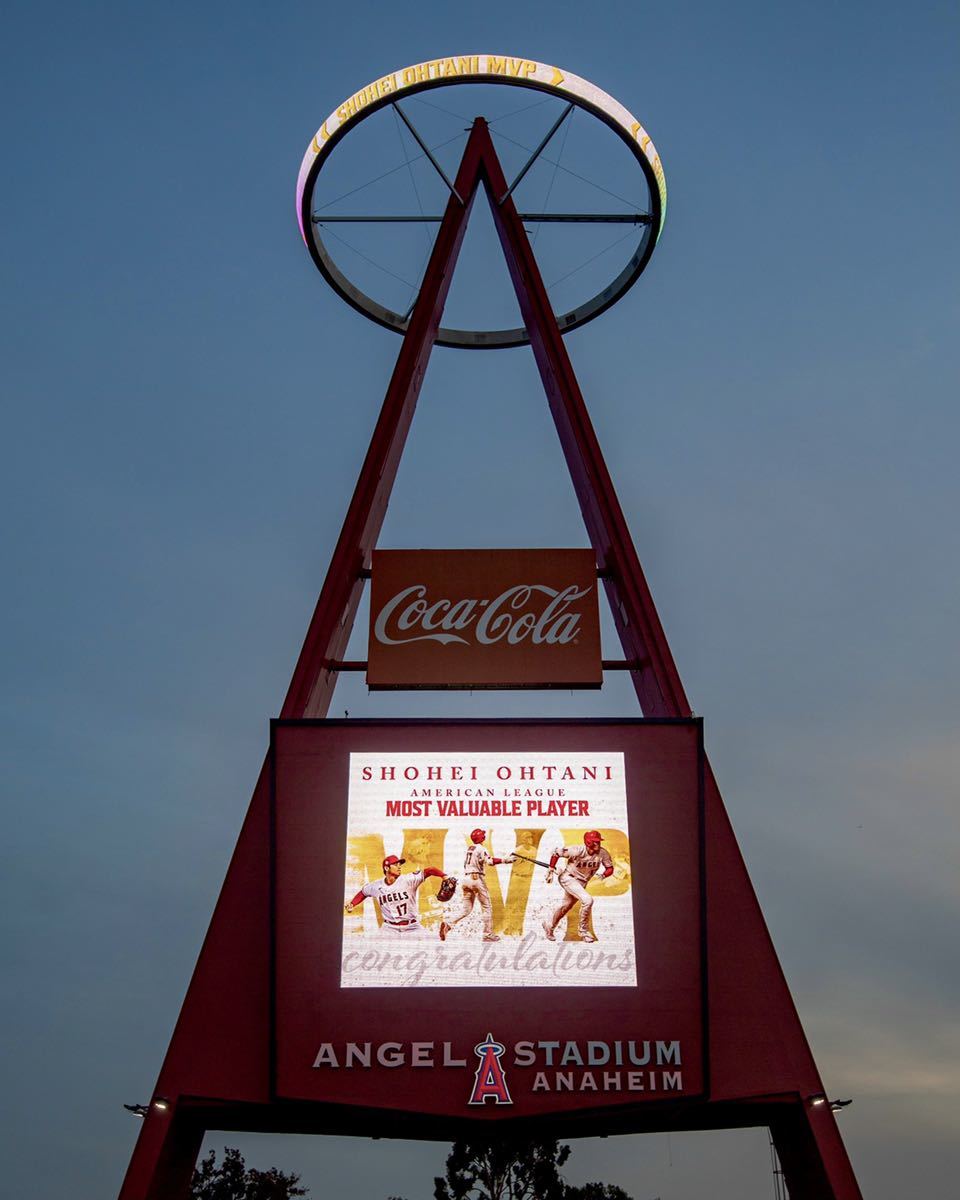 大谷翔平 写真 フォト カード 直筆サインなし Los Angeles Angels Shohei Ohtani Fanatics Authentic 2021 American League MVP Collage_画像7