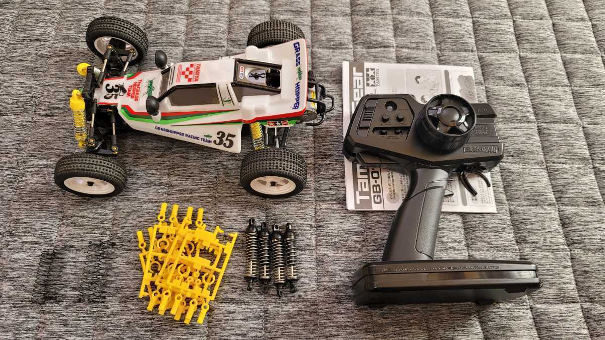 肌触りがいい タミヤタムテックギアグラスホッパー カスタム