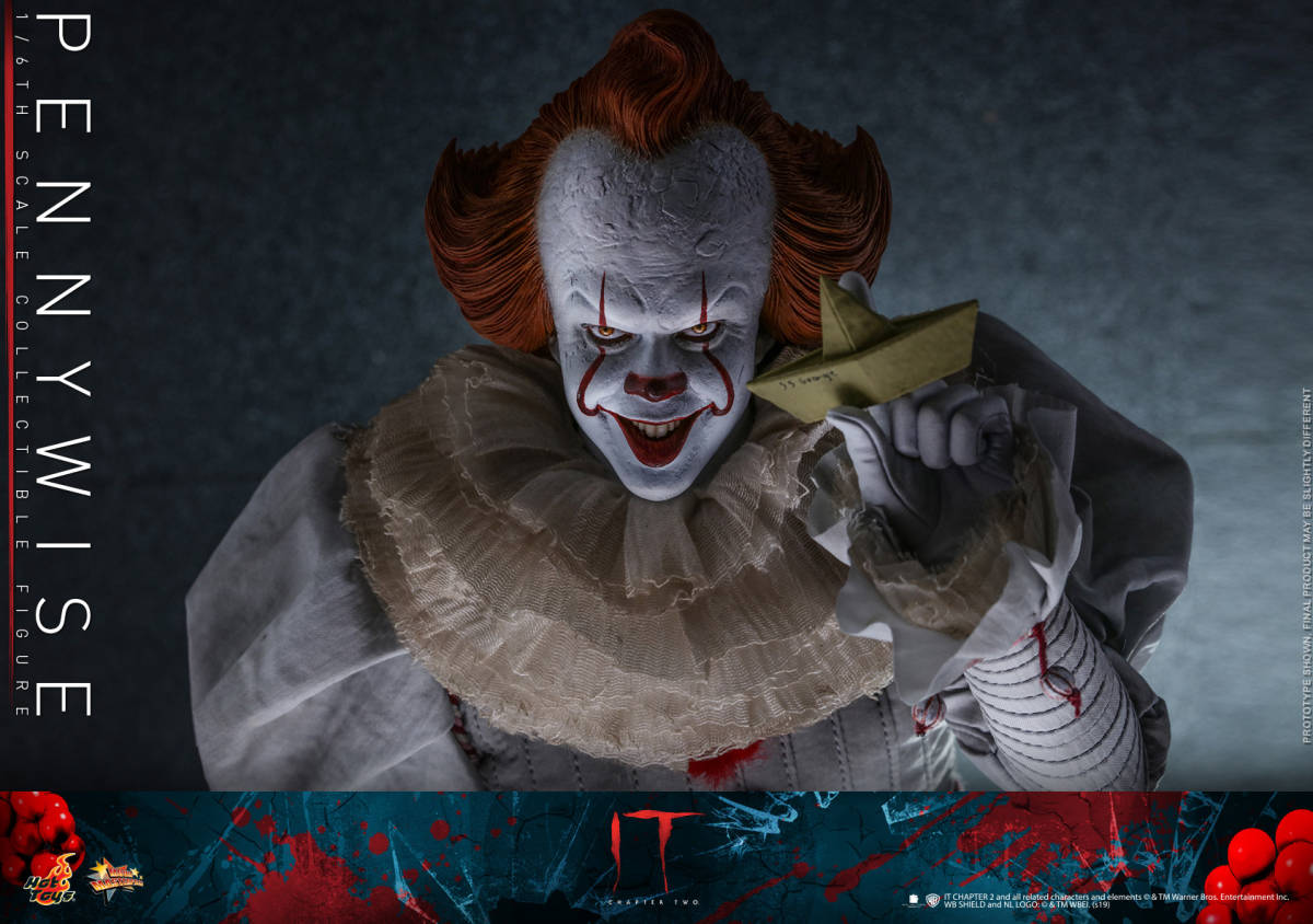 2022新生活 MMS555 ホットトイズ ペニーワイズ pennywise 1/6