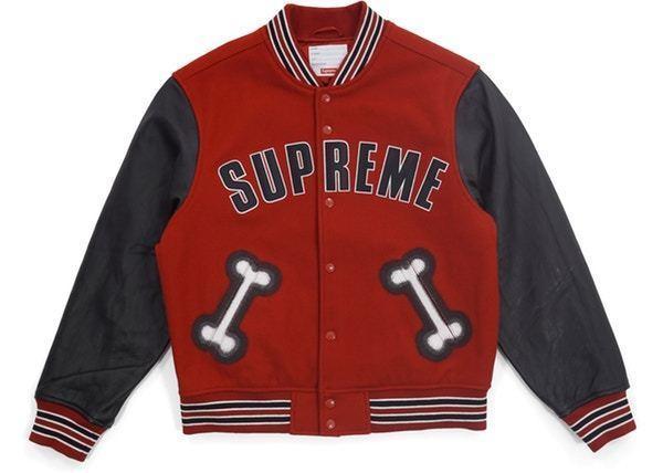 【Supreme】国内正規 2018AW bone varstiy jacket red_画像1