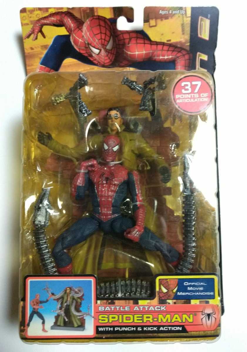 ヤフオク! - トイビズ 映画版スパイダーマン2 バトルアタック スパイダ...