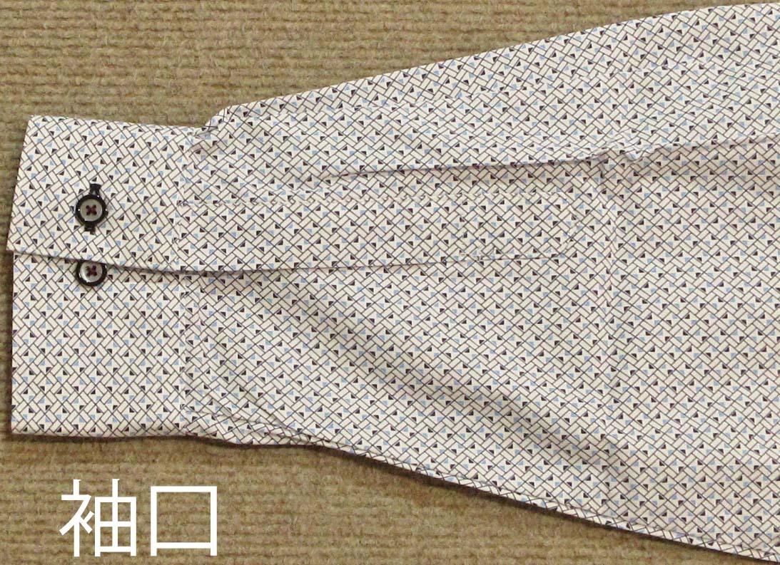 ★FITOUT★SALE マオカラーシャツ【白3L】秋冬モデル 081008 フィットアウト_画像7