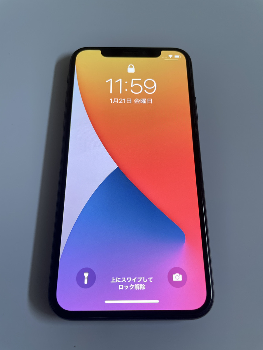 【正規品】Apple iPhone X 256GB スペースグレイ SIMフリー_画像1