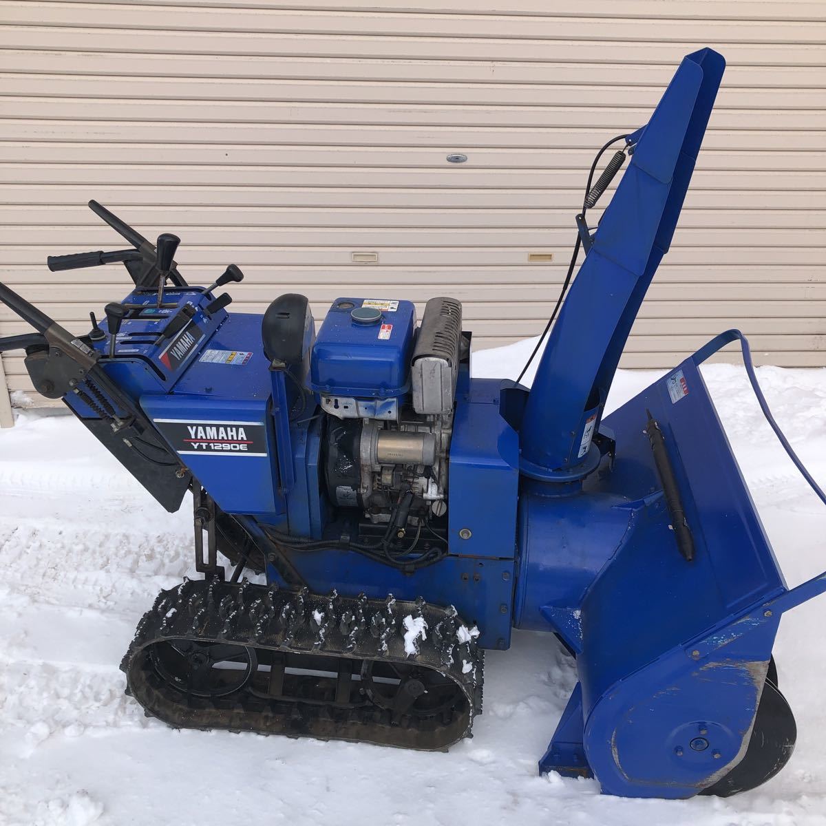 ヤフオク! - 青森市発 引き取り限定 ヤマハ 除雪機 YT1290E Y...