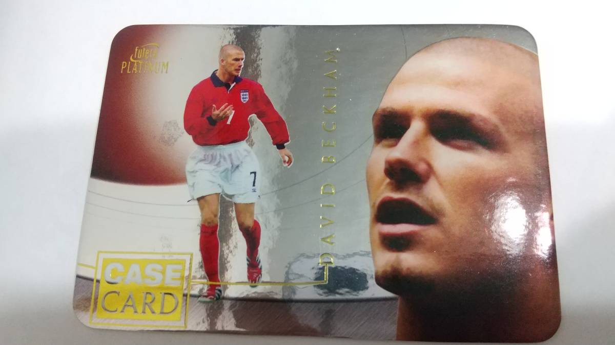 Futera 2001 David Beckham CASE CARD VERY RARE! ベッカム | verre