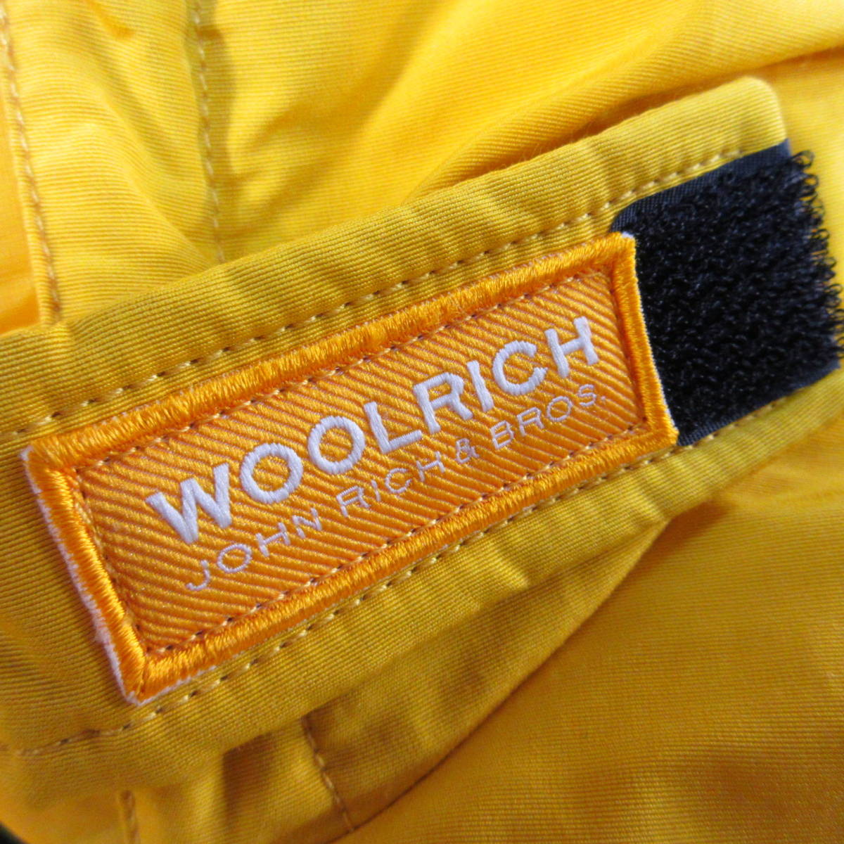 定9.6万 新品 WOOLRICH JOHN RICH&BROS. 撥水 保温 アークティック パーカー US XS EU S イエロー ウールリッチ ダウンジャケット