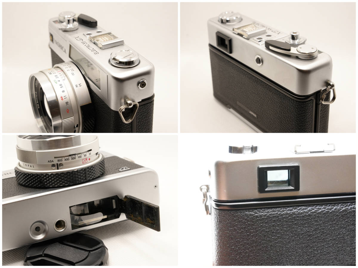 【完動美品・実写あり】YASHICA ELECTRO 35GX ヤシカ エレクトロ レンジファインダー コンパクトフィルムカメラ_画像7