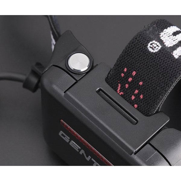 GENTOS GH-101RG 450ルーメン 充電式LEDライト 乾電池兼用タイプ Gシリーズヘッドライト ジェントス153a 