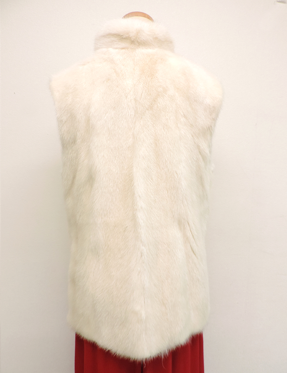 ★club藤★【パールミンク ■ベスト ■着丈70cm ■裾周囲100cm】(181) 3