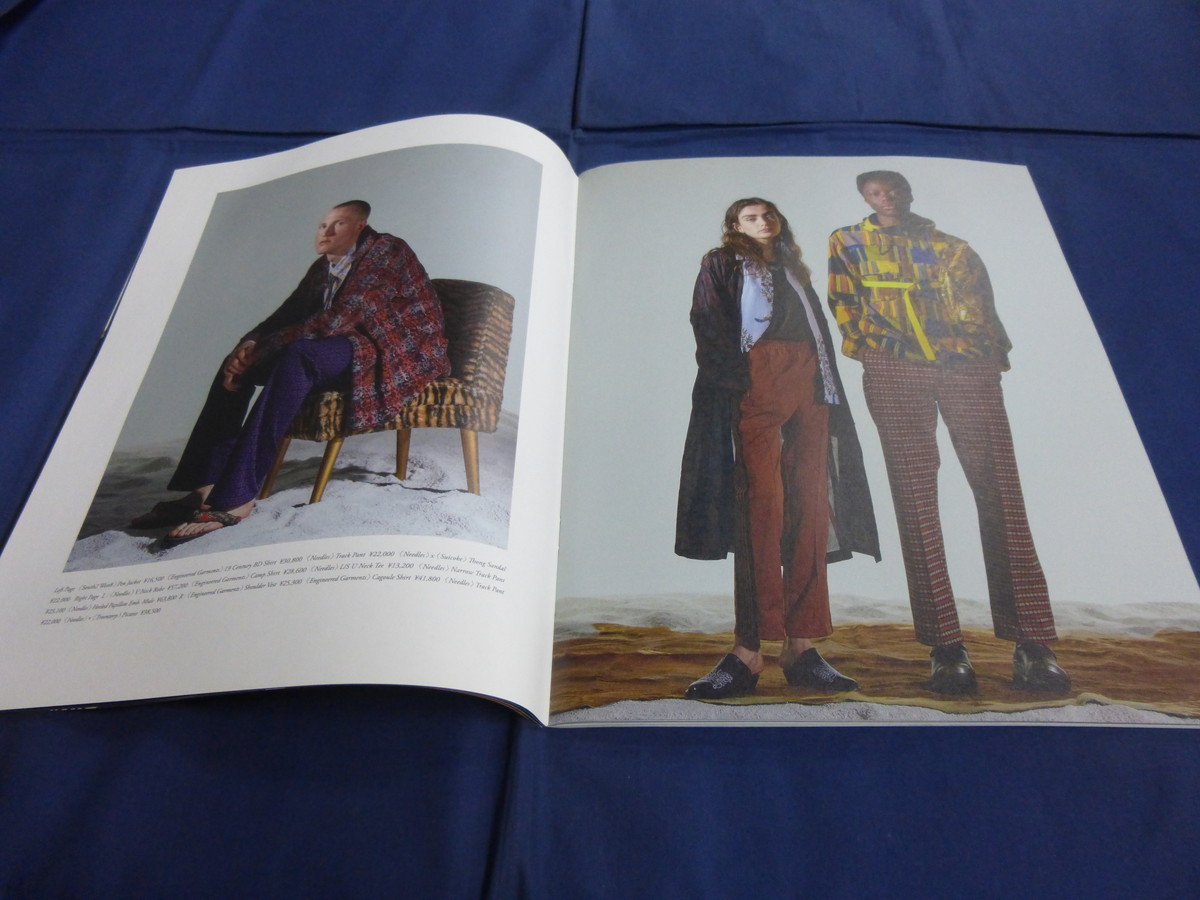 〇 ネペンテス 雑誌 NEPENTHES in print ＃14 2021年4月発行 / 清水慶三 NEEDLES トラックパンツ TRACK PANT_画像4