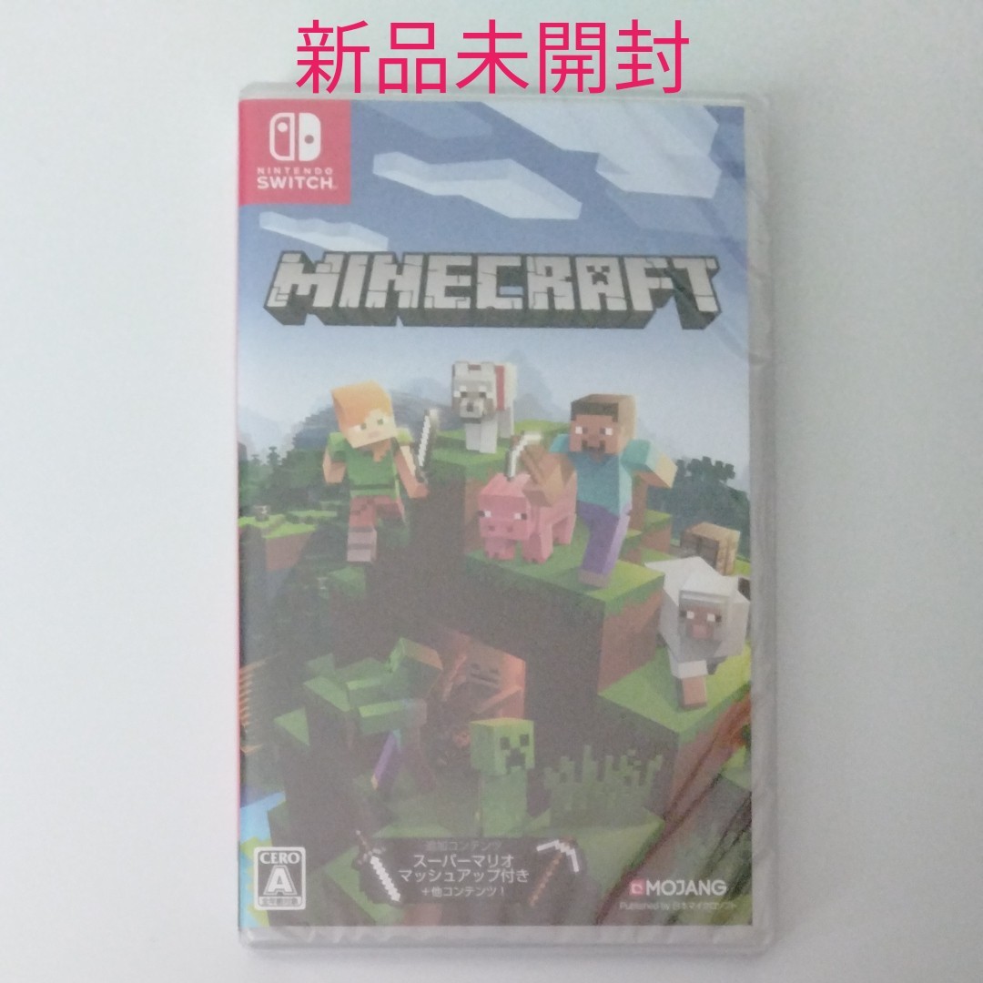 【新品未開封】Nintendo Switchソフト マインクラフト Minecraft