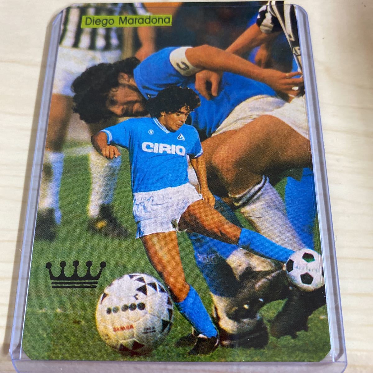 最高級 1987 Maradona Diego 社 カレンダーカード ナポリ マラドーナ Napoli EUROSPORTS - その他 -  labelians.fr
