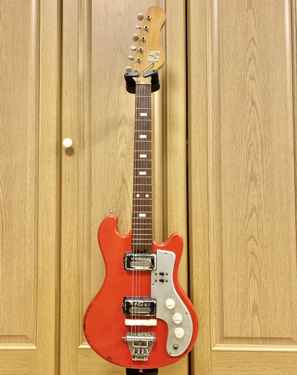 Guyatone LG-85T ビザールギター エレキギター グヤトーン 東京サウンド 1960年代 昭和レトロ