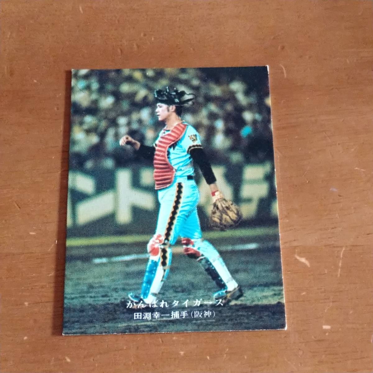 カルビー　プロ野球カード　1976　　　がんばれタイガース　　　　240　　　田淵　幸一_画像1