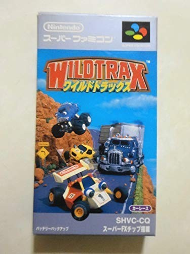 SFC21-241 任天堂 スーパーファミコン SFC ワイルドトラックス レトロ ゲーム ソフト Wildtrax 外箱付き 外箱畳んで発送