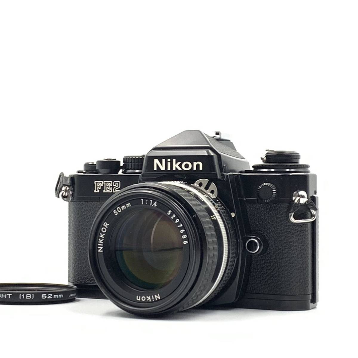 Nikon FE2 ブラック + Nikkor 50mm F1.4 Ais_画像1