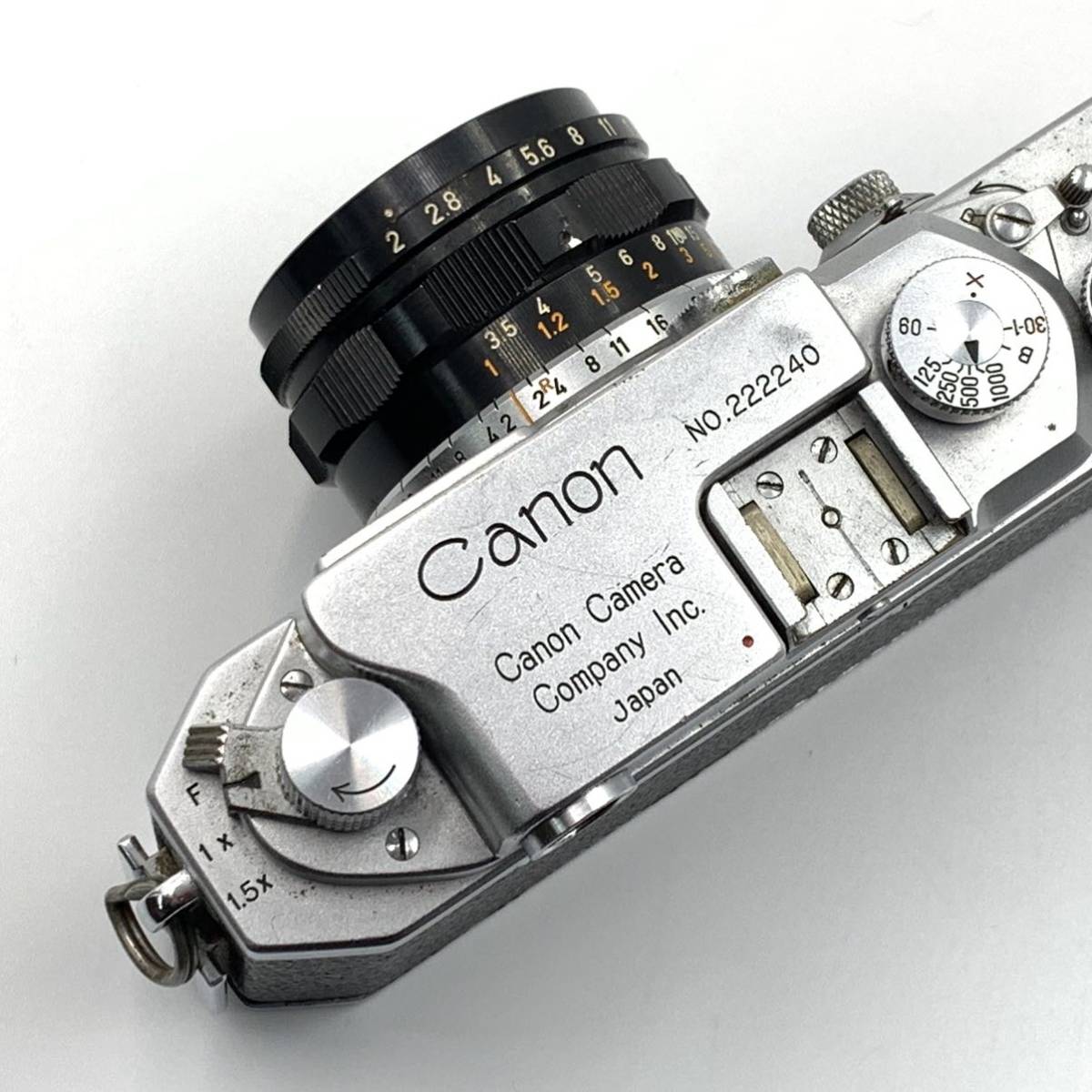 Canon Ⅳ Sb改型 4sb レンジファインダー + 35mm F2 L39 ライカマウントレンズ_画像6