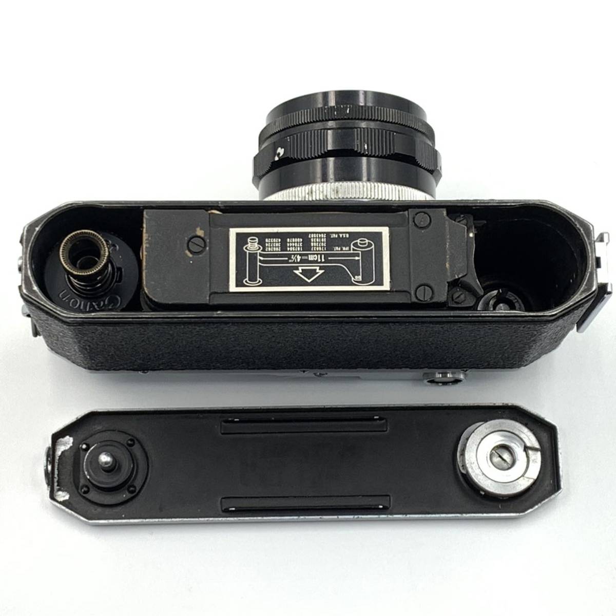 Canon Ⅳ Sb改型 4sb レンジファインダー + 35mm F2 L39 ライカマウントレンズ_画像10