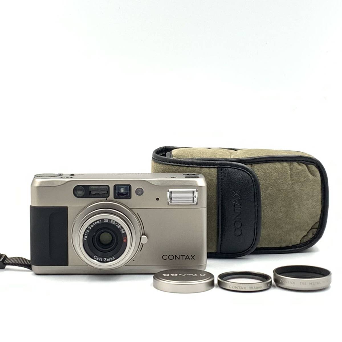 CONTAX T VS チタンシルバー Carl Zeiss Vario Sonnar 28-56mm F3.5