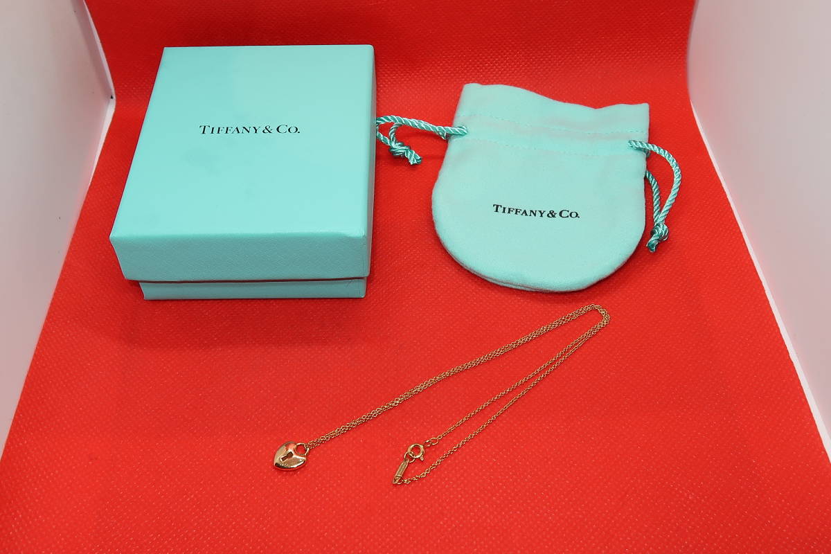 ♪♪ Tiffany &amp; Co. Tiffany 750/K18YG Ожерелье ♪♪