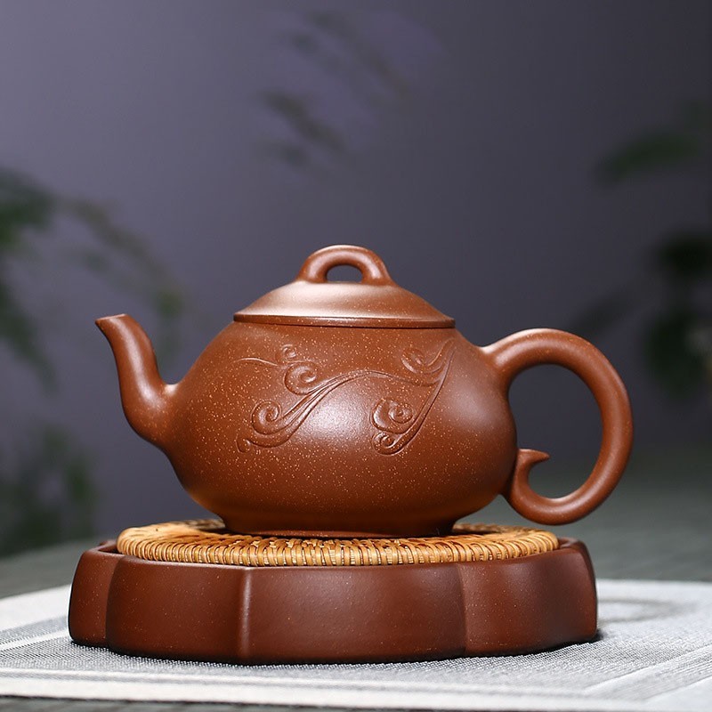 スタイリッシュシンプル 中國美術 宜興紫砂 急須 茶壺 茶器 煎茶道具