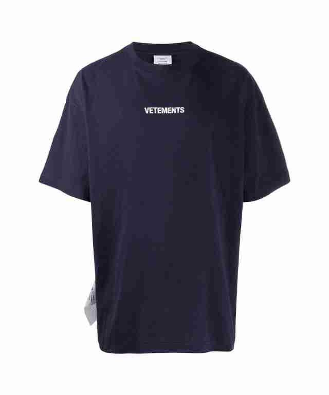 正規新品 19AW VETEMENTS ヴェトモン ロゴ ビッグタグ オーバーサイズ