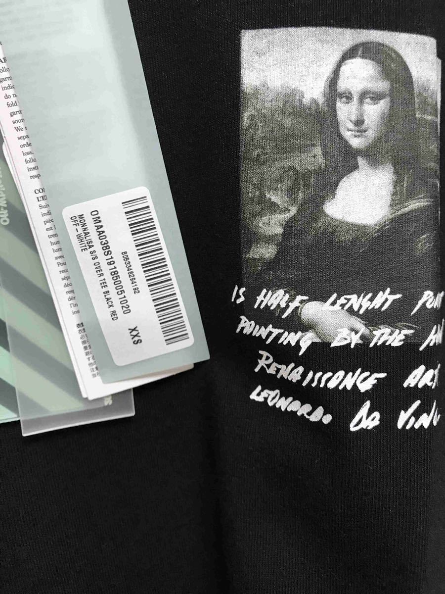 正規新品 19SS OFF-WHITE off white DIAG MONALISA ARROWS TEE オフ