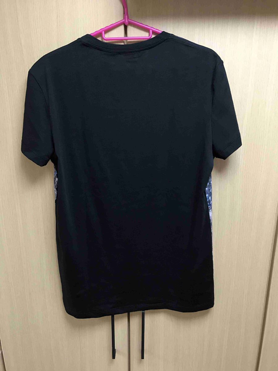 正規 新品 19SS BALMAIN バルマン DANGEROUS デンジャラス Tシャツ カットソー 黒 S
