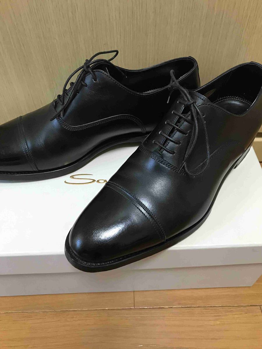 正規 SANTONI サントーニ Goodyear welt グッドイヤーウェルト製法 内 